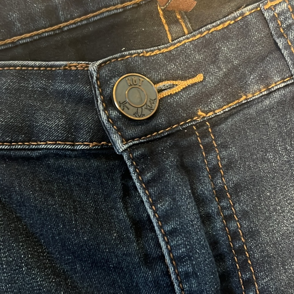 Kut from the Kloth dark wash skinny jean Size 10 - Picture 5 of 9